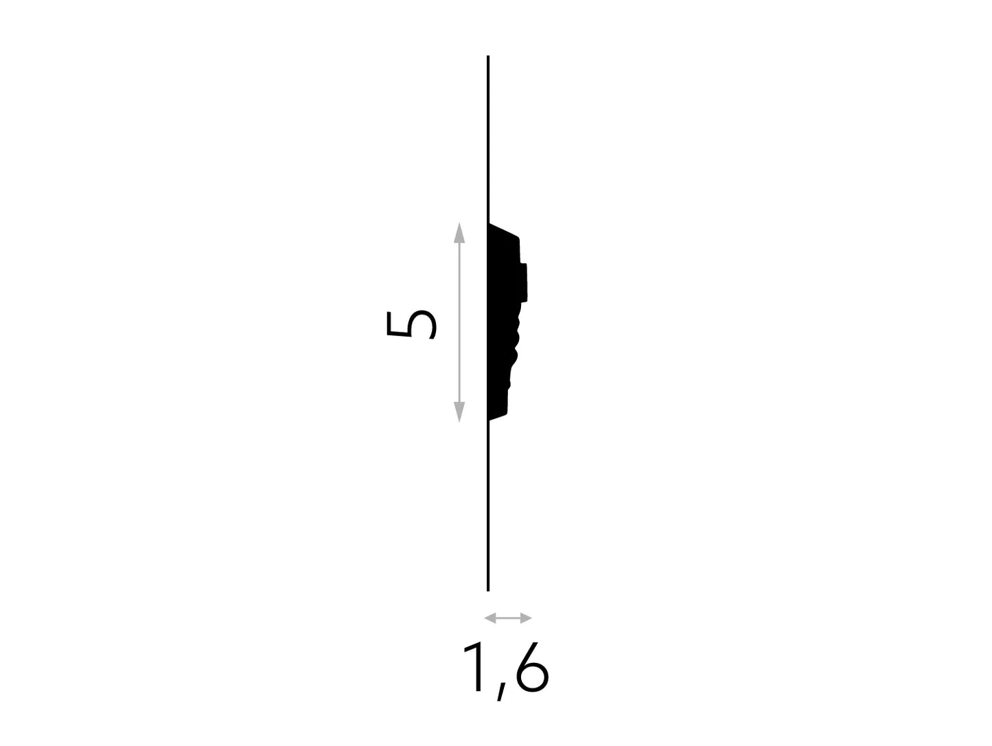 Wainscoting Wall Panelling - Ornate Moulding Trim 255
