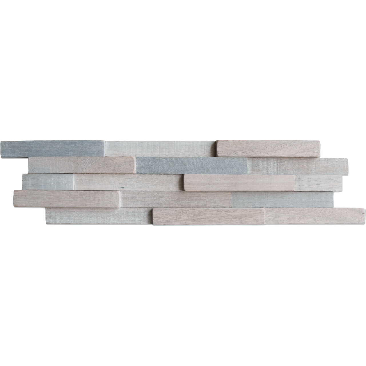 Split Face Wood Cladding - Smooth Grey