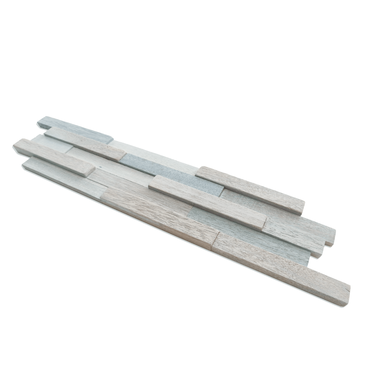 Split Face Wood Cladding - Smooth Grey