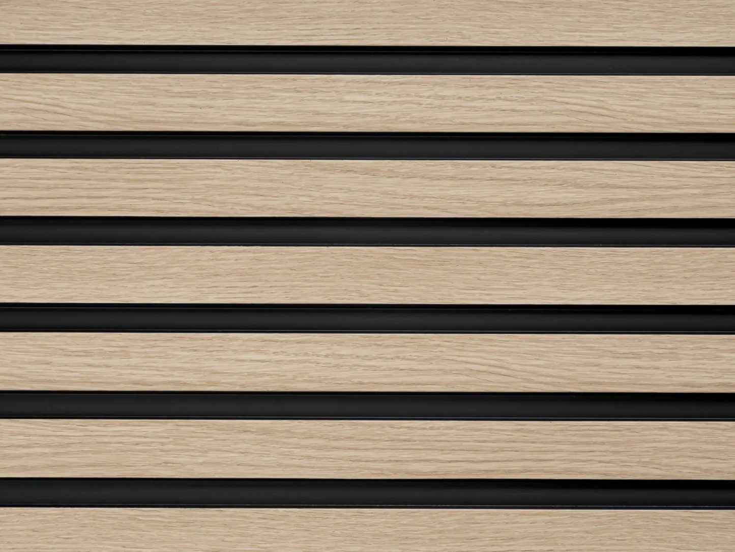 Waterproof Light Oak Slat Wall Panels