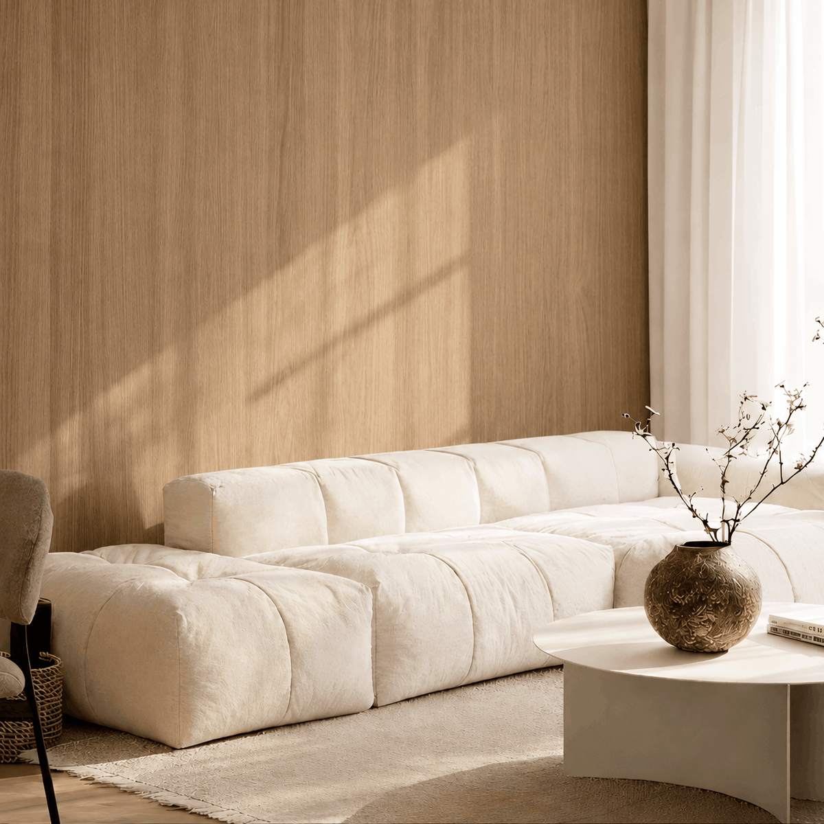Oak Veneer Wall Panels