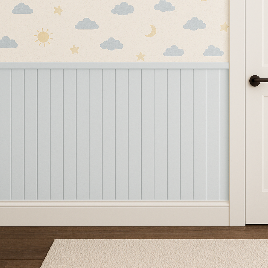 Panneaux muraux en MDF à rainures et languettes