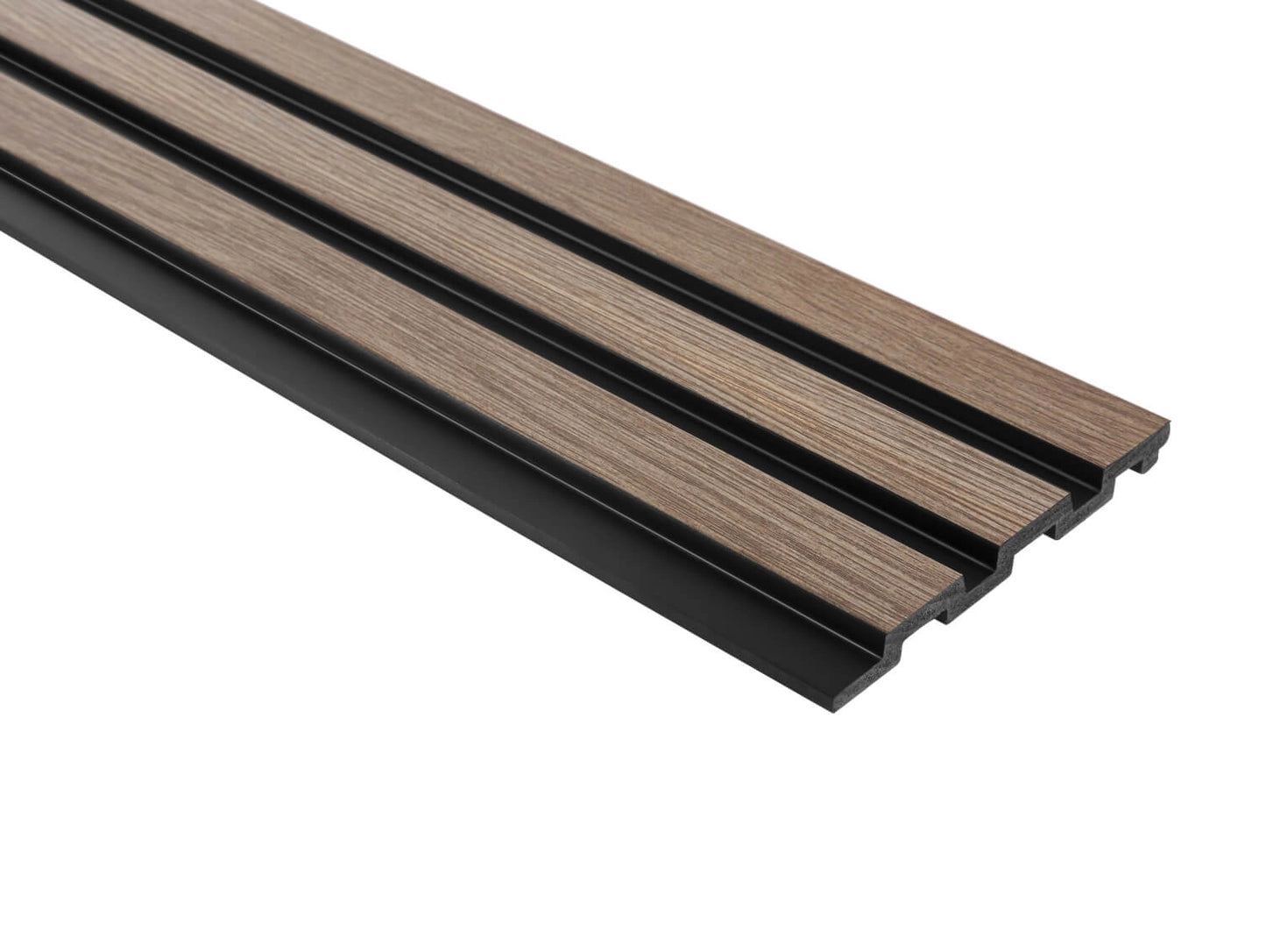Waterproof Grey Oak Slat Wall Panels