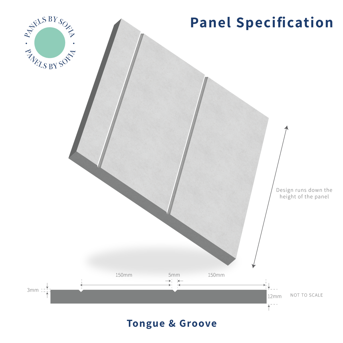 Wide Tongue & Groove Wall Panels