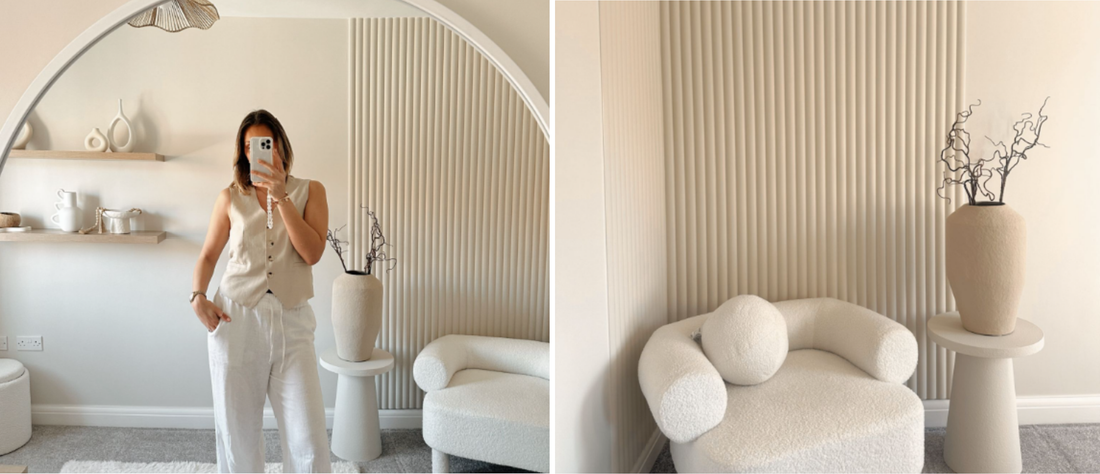 Inside Sandra Ashton’s Stunning Panelled Feature Wall Transformation