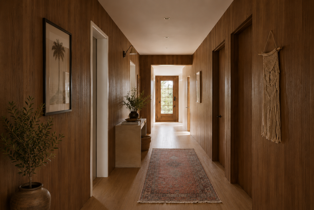 5 cool stair and hallway panelling ideas