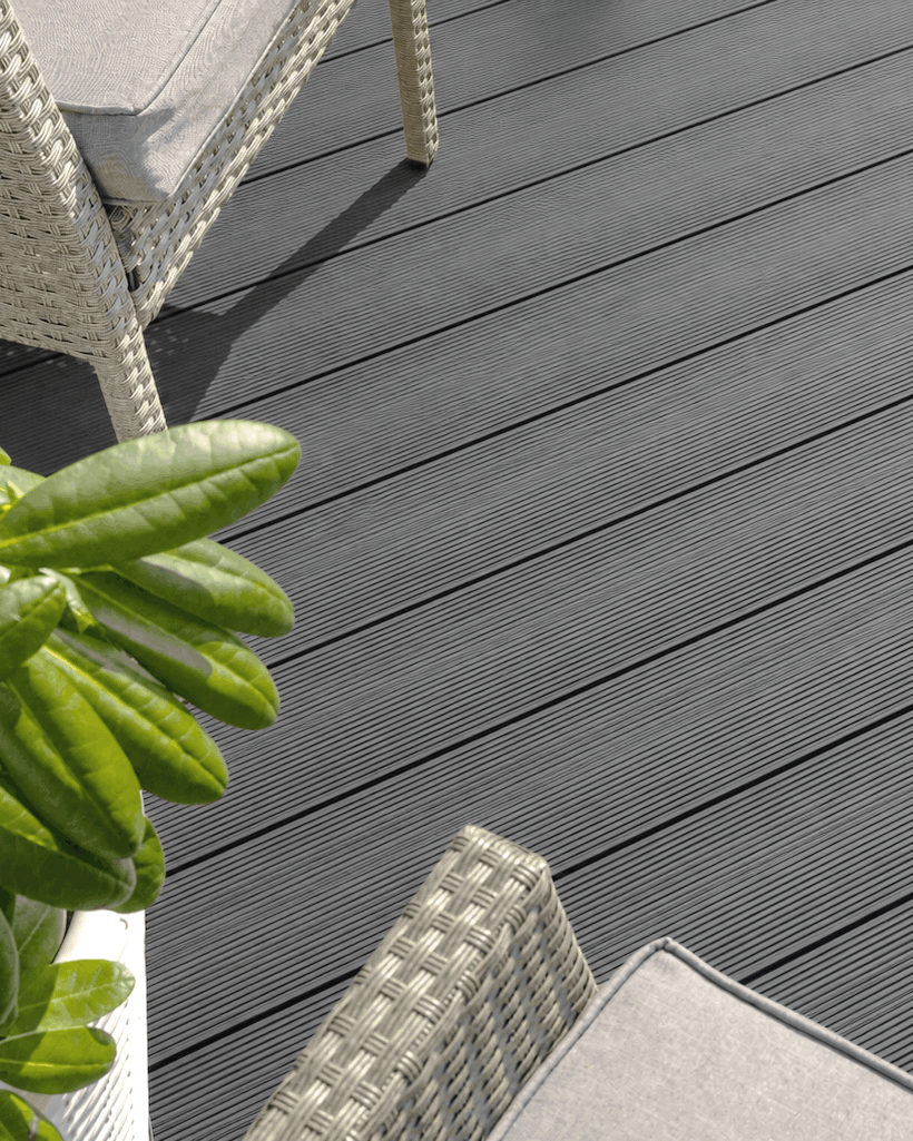 Anthracite Grey Composite Decking Boards