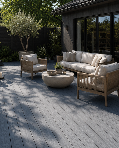 Anthracite Grey Composite Decking Boards