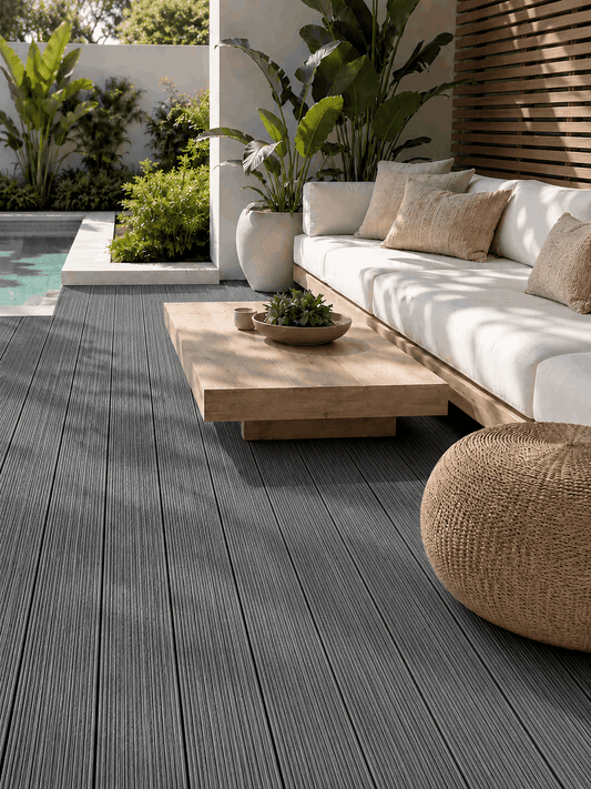 Anthracite Grey Composite Decking Boards