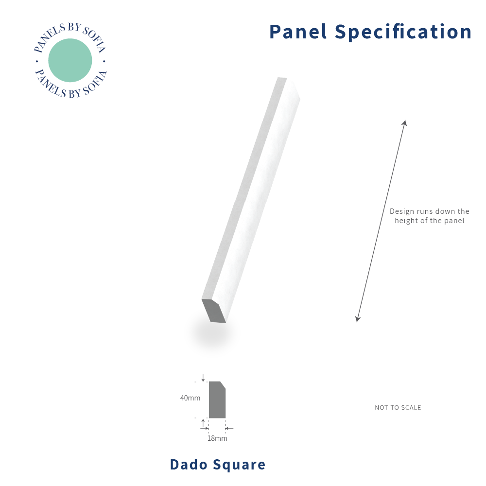 Dado Rail for Wall Panels