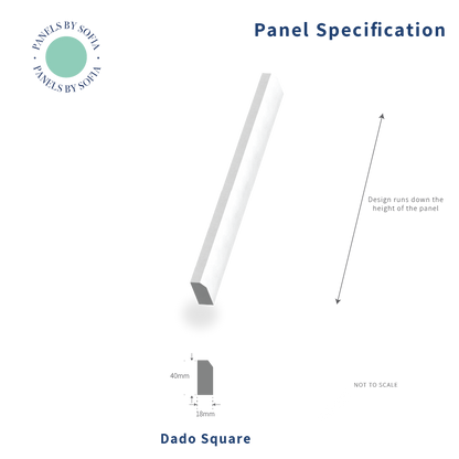 Dado Rail for Wall Panels