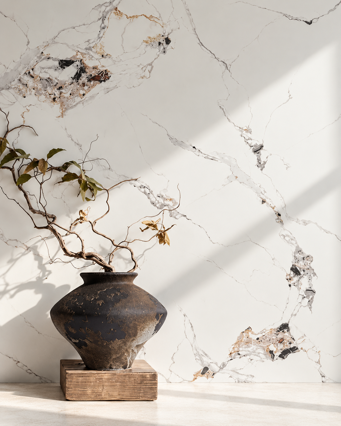 Calacatta Oro PVC Shower Panels