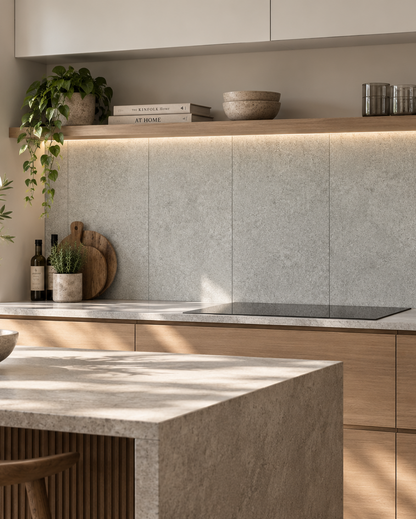 Grey Stella Stone SPC Tiles - 4 Pack