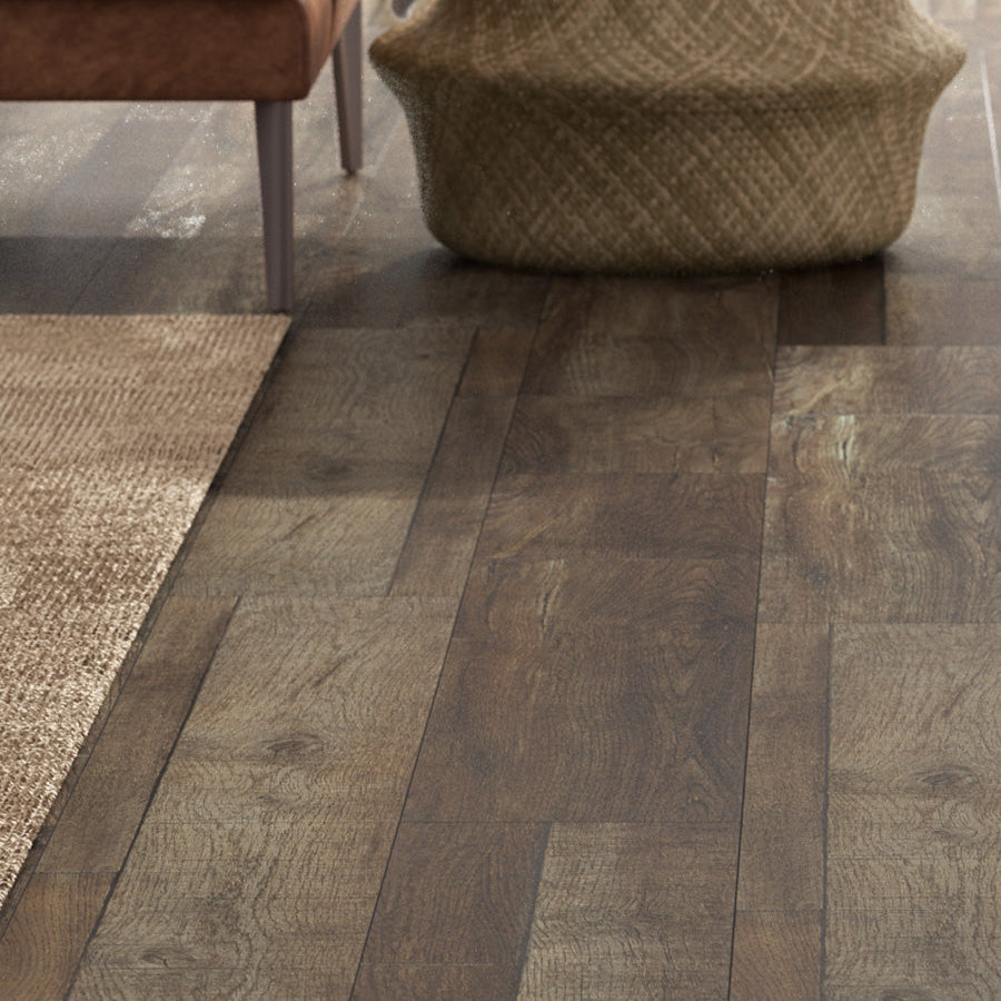 Chestnut LVT Click Flooring - Wood Effect