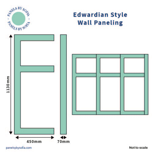 Edwardian Shaker Wall Panelling Kit