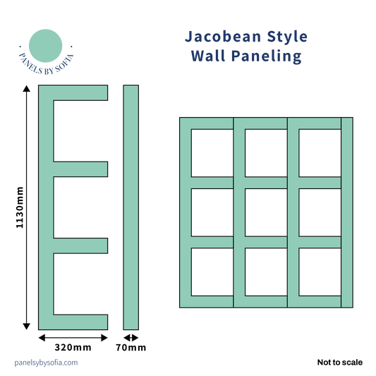 Jacobean Shaker Wall Panelling Kit