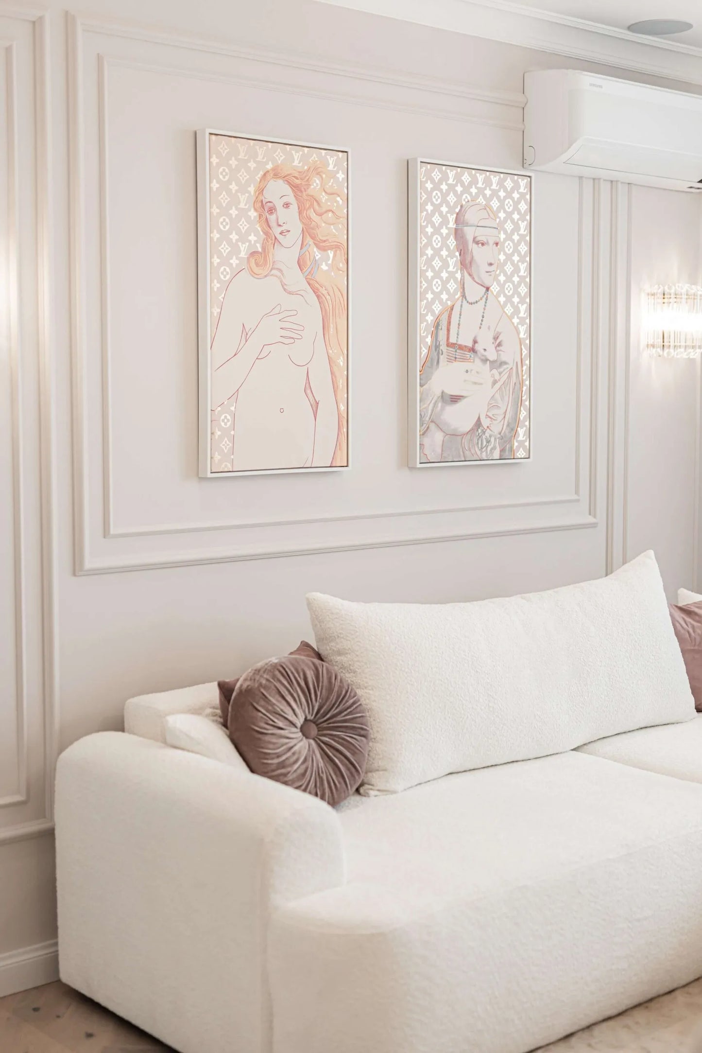 Wainscoting Wall Panelling – Thin Moulding Strips