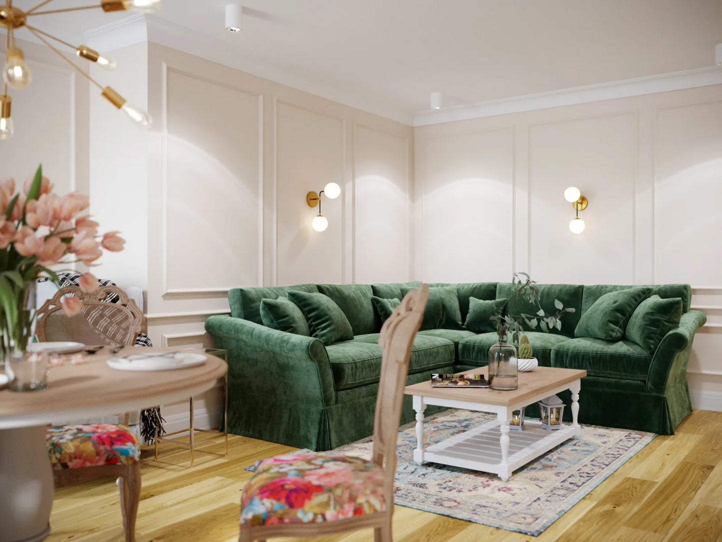 Wainscoting Wall Panelling – Moulding Strips