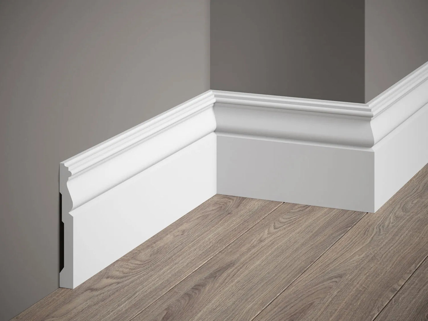 Detailed Waterproof Skirting Board
