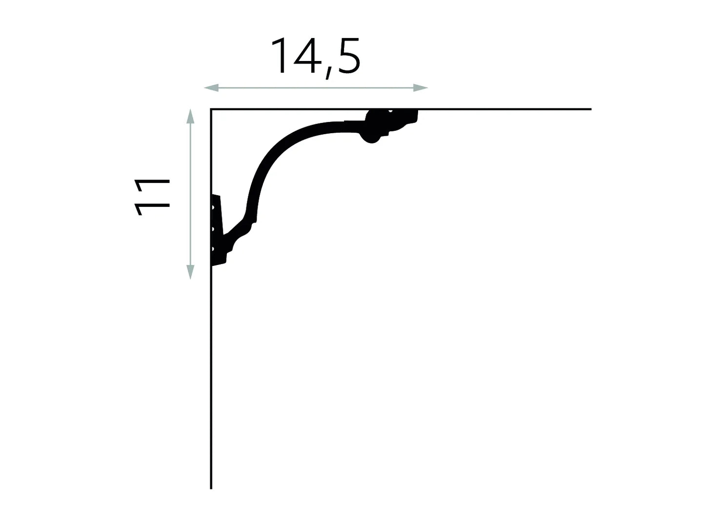 Waterproof Ceiling Coving - 156