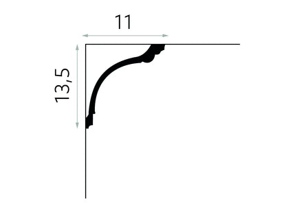 Waterproof Ceiling Coving - 040