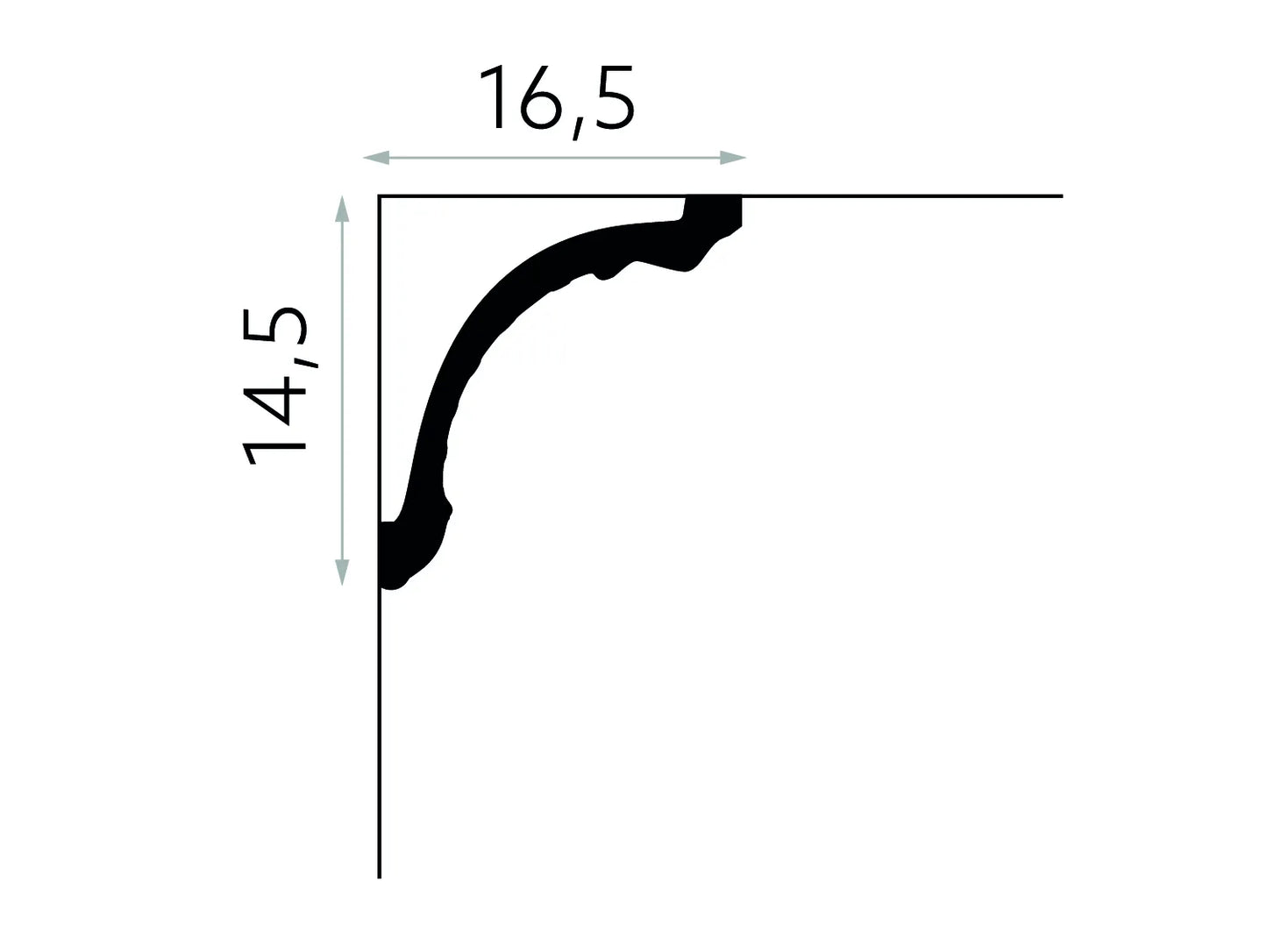 Waterproof Ceiling Coving - 401
