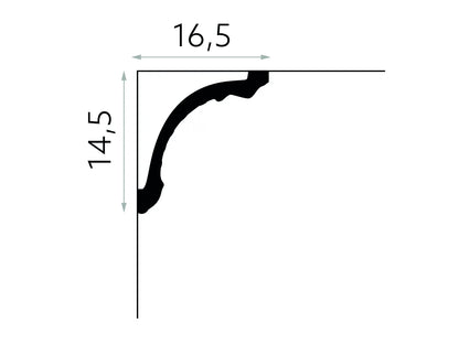 Waterproof Ceiling Coving - 401