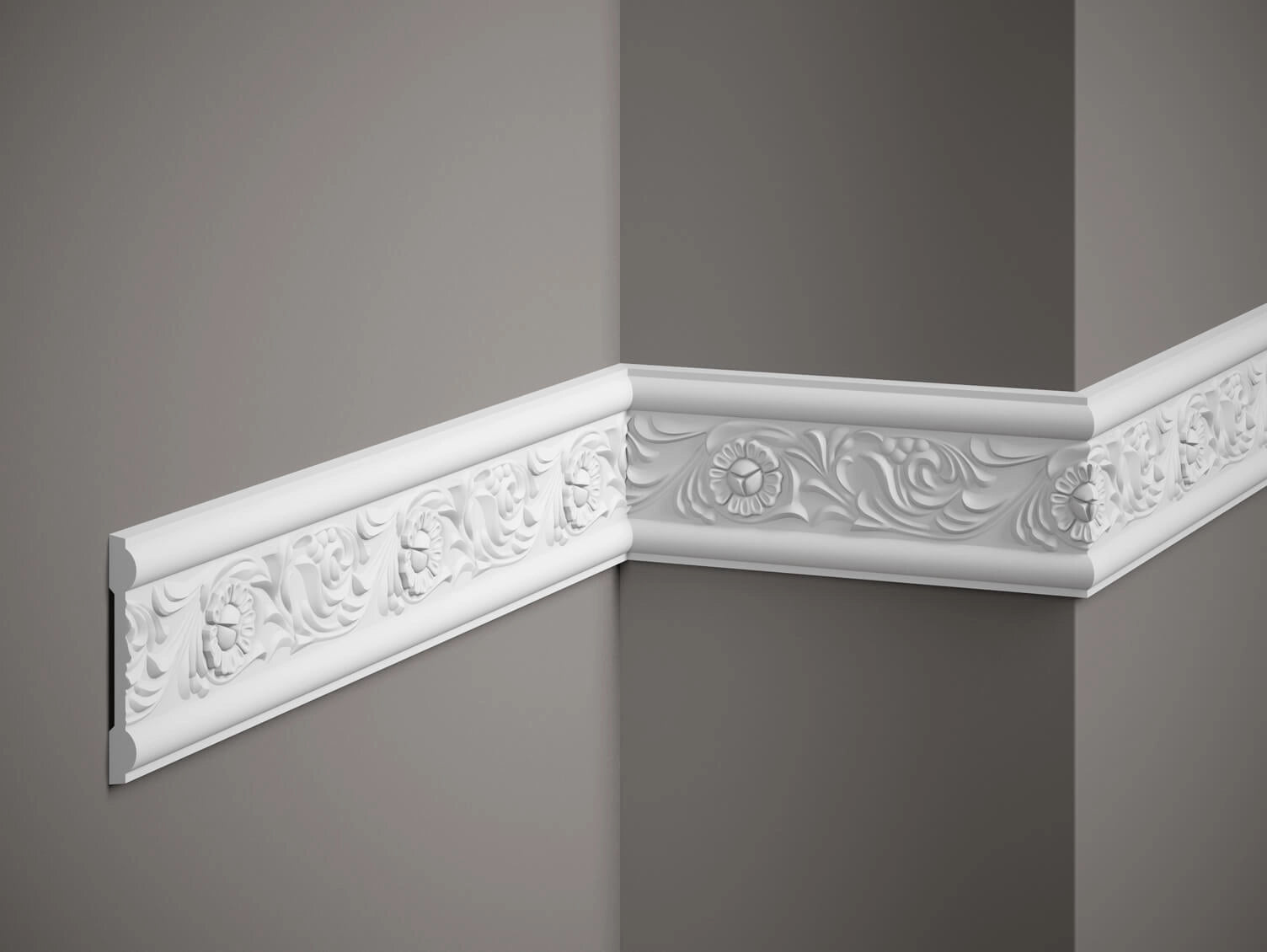 Wainscoting Wall Panelling | Ornate Wall Moulding Trim Flexible – Up to ...