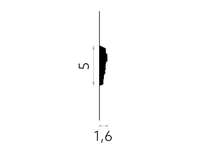 Wainscoting Wall Panelling - Ornate Moulding Trim 255