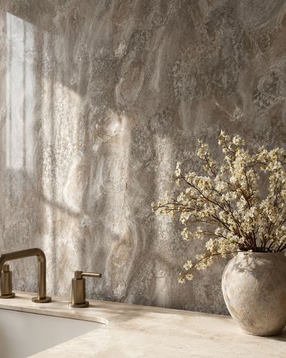 Moccachino Marble PVC Shower Panels