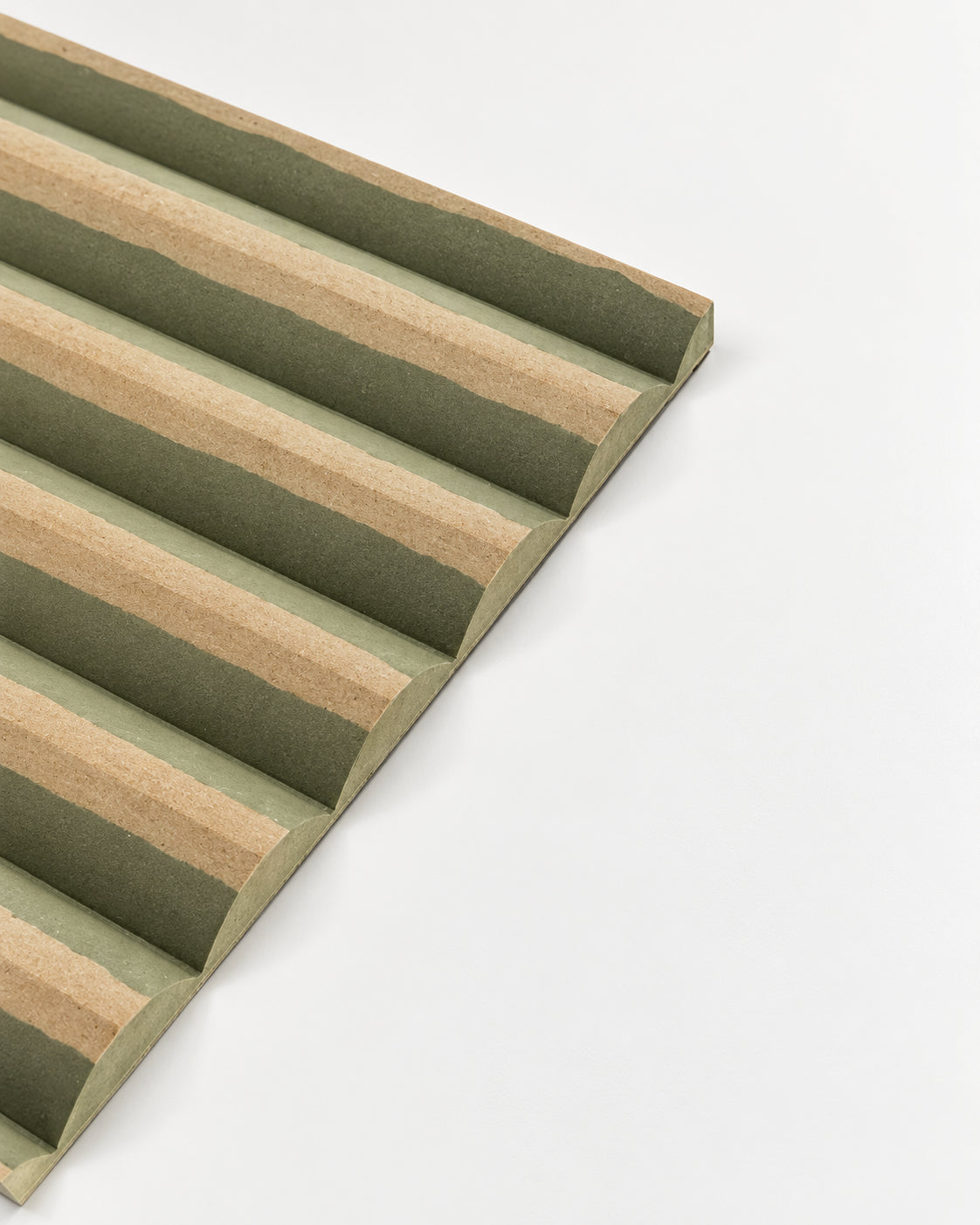 Rounded Micro Rib Panel Ribbed Wall Panels | Round Fluted Panelling UK Made – Panels by Sofia