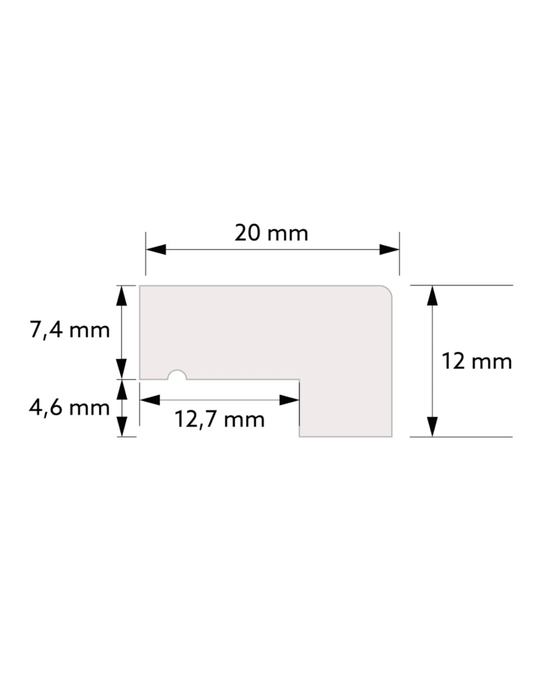 Classic Top Trim for Wall Panels