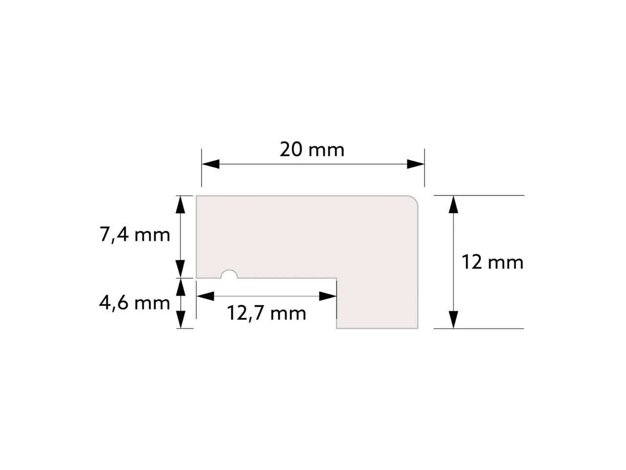 Classic Top Trim for Wall Panels