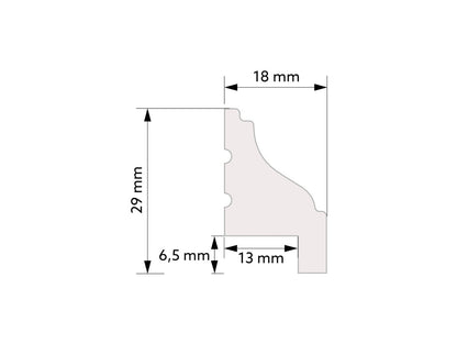 Traditional Top Trim for Wall Panels