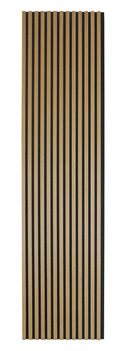 Acoustic Slat Wall Panelling - Natural Oak