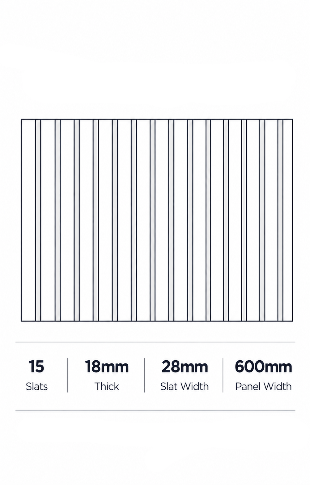 Acoustic Slat Wall Panels - Light Ash Wood Veneer