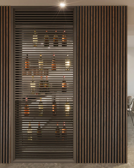 Acoustic Slat Wall Panels - Walnut