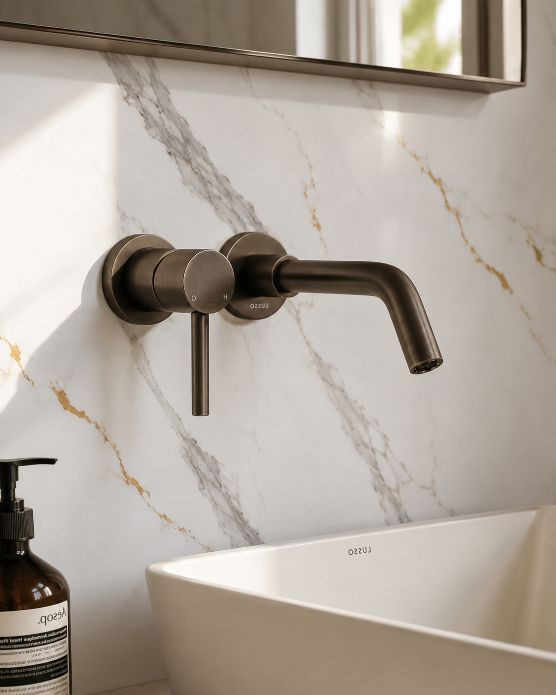 Balmoral Marble SPC Shower Panels - 2 Pack