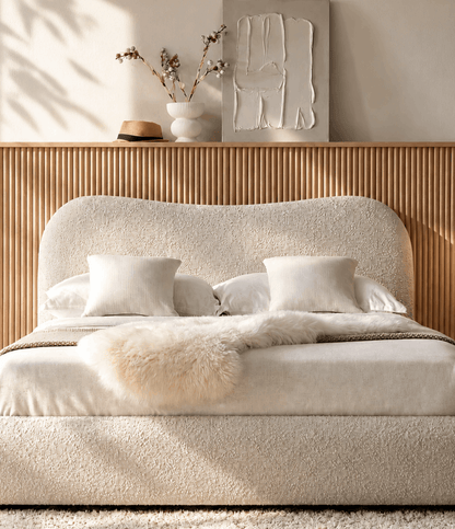 Oak Ribbed Flexible Wall Panels