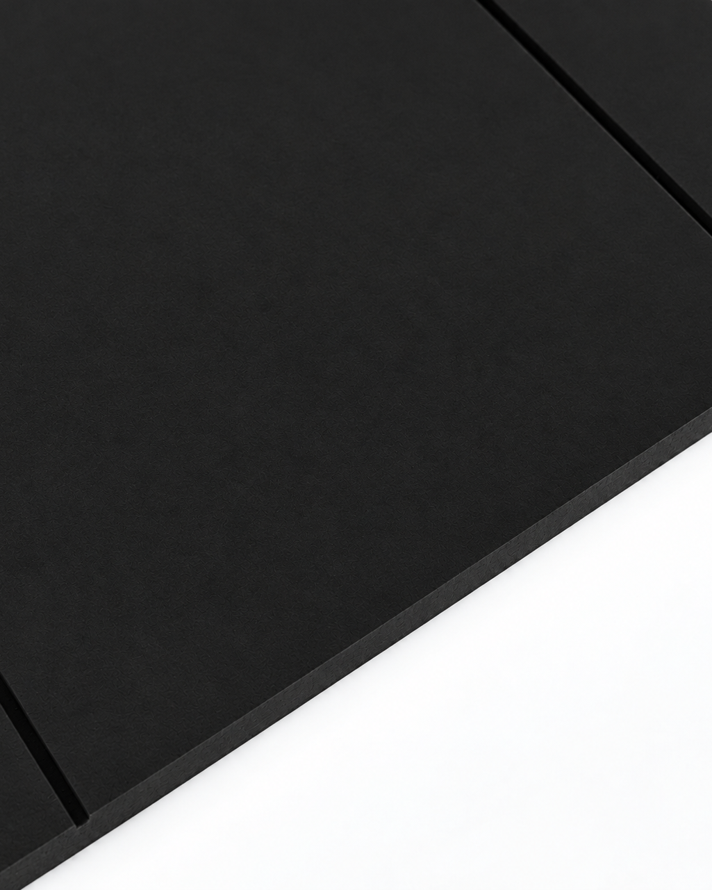Extra Wide Black Tongue & Groove Wall Panels