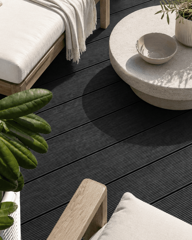 Black Composite Decking Boards