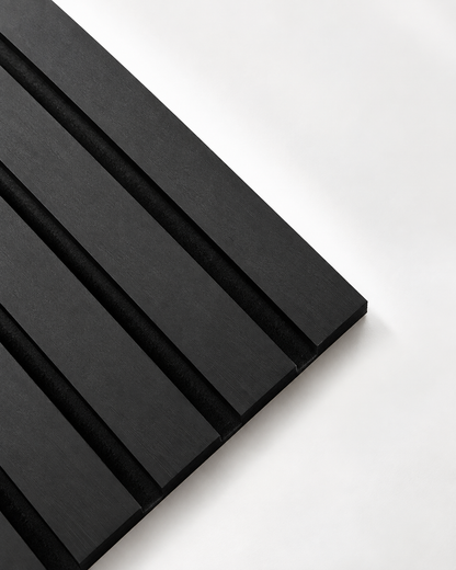 Black Modern Wall Panel Samples - 5 Pack
