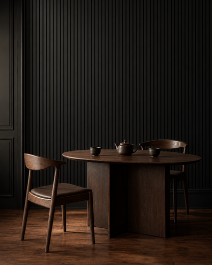 Black Slat Wall Panels