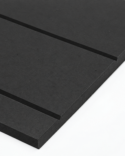 Black Tongue & Groove Wall Panels