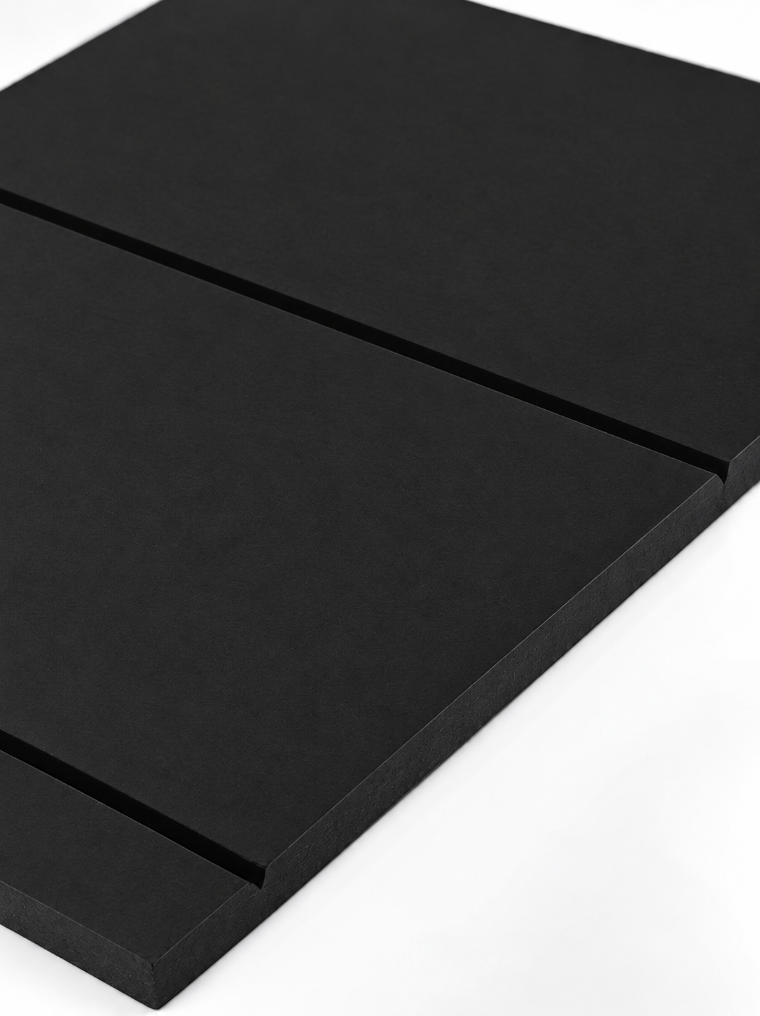 Wide Black Tongue & Groove Wall Panels