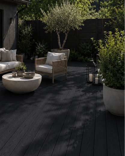 Black Composite Decking Boards