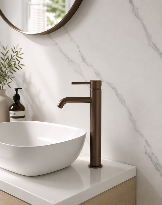 Carrara Marble SPC Shower Panels - 2 Pack