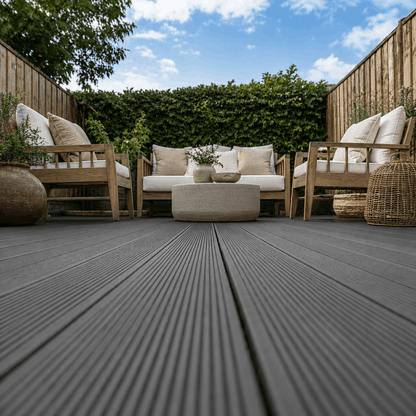 Anthracite Grey Composite Decking Boards