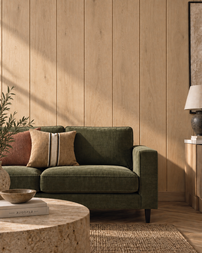 Extra Wide Oak Veneer Tongue & Groove Wall Panels