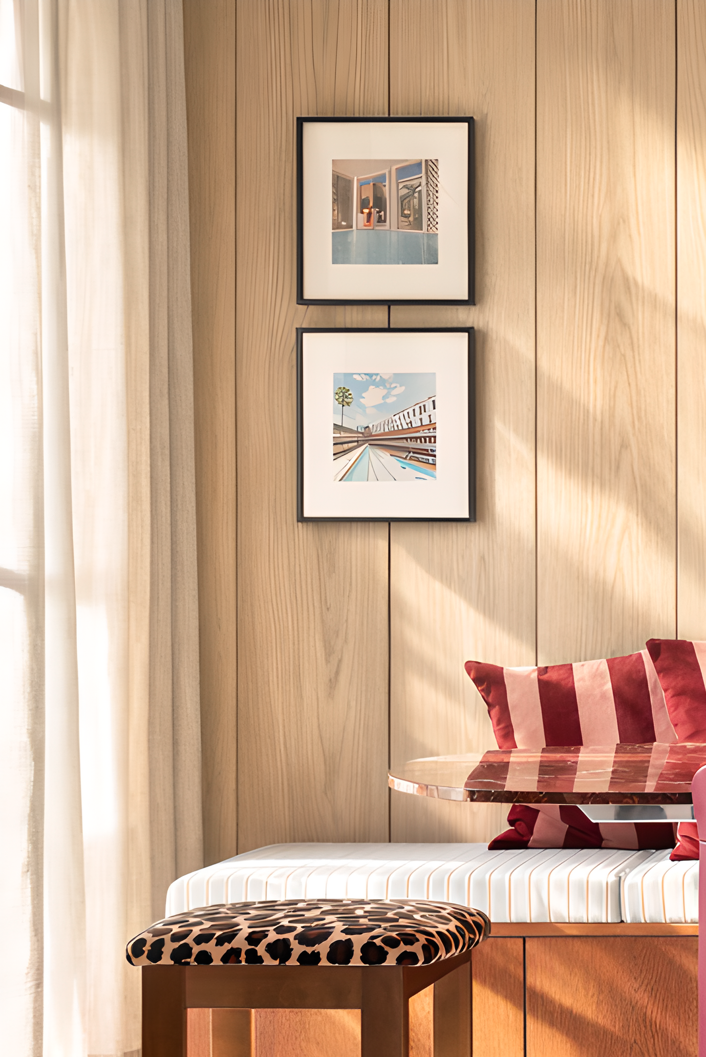 Extra Wide Oak Veneer Tongue & Groove Wall Panels